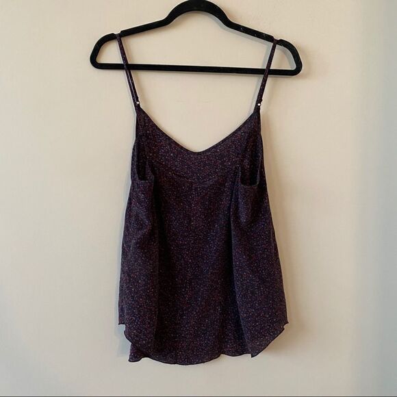 Aritzia "Wilfred" Minou Print Plum Camisole - Picture 4 of 9